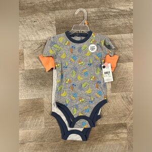 George 2 Pack of T-shirt Diaper Shirts